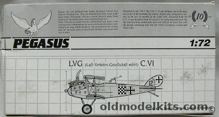 Pegasus 1/72 LVG C-VI, 3006 plastic model kit